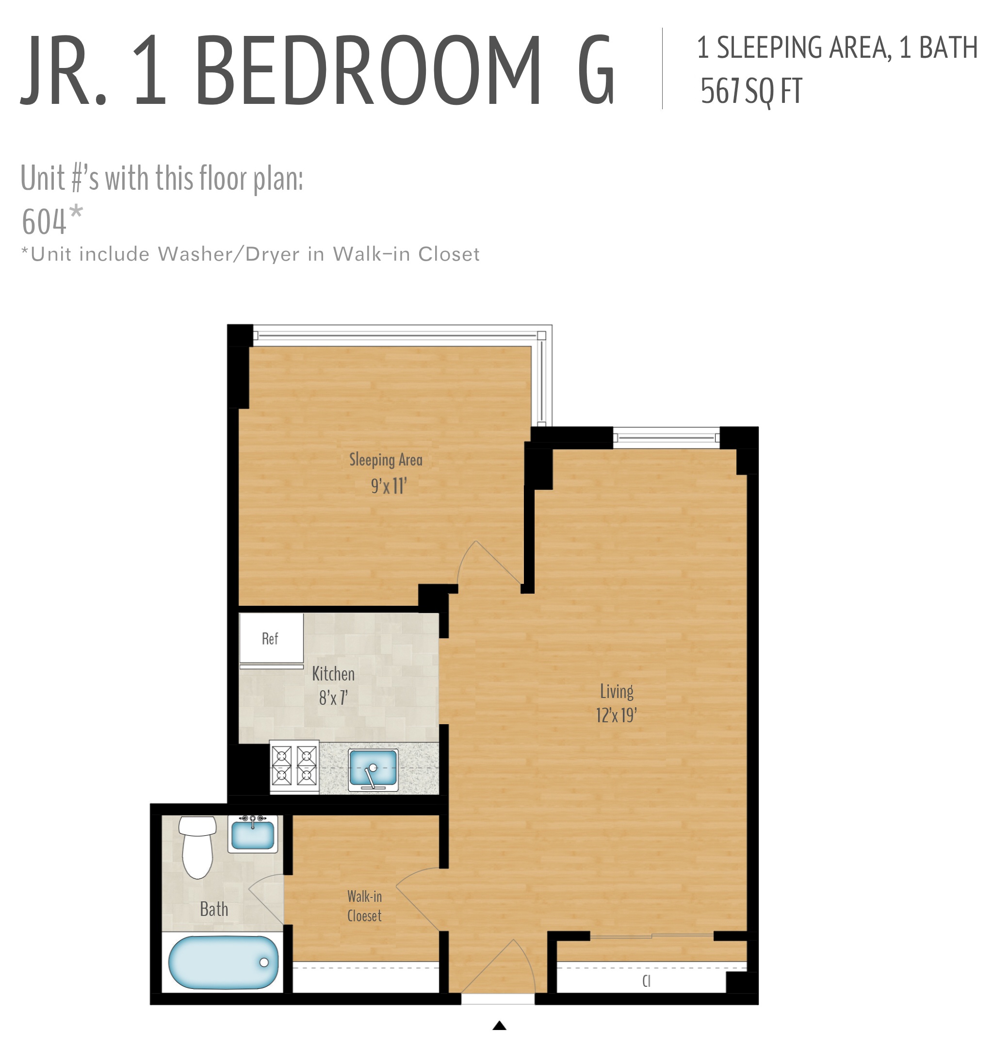 Junior 1-Bedroom Image